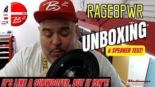 GroundShaking MidBass Its like a Subwoofer B2 Audio RAGE8PWR Unboxing amp Test [upl. by Aieka]