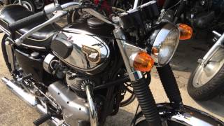 KAWASAKI Kawasaki W1サウンド sound 1969 650cc HD Quality [upl. by Bethezel]