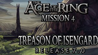 Lotr Bfme 2 Rotwk  Age of the Ring mod The Lord of the Rings campaign The treason of Isengard [upl. by Amliw413]