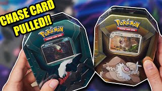 DOLLAR GENERAL Mini Tins Darkrai amp Slaking  Pokémon Card Opening [upl. by Kernan]