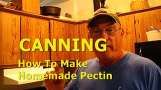 CANNING  Homemade Pectin [upl. by Etnomed619]