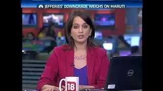 Jefferies Downgrade Weighs On Maruti [upl. by Dinnie]