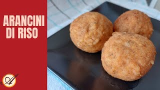 ARANCINI DI RISO  Ricetta facile e originale [upl. by Nivak]