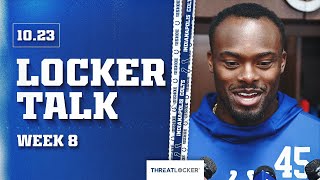 Locker Talk EJ Speed Adonai Mitchell and Zaire Franklin  October 23 [upl. by Airol]