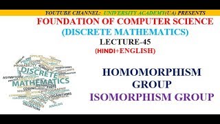 HOMOMORPHISM AND ISOMORPHISM IN GROUP [upl. by Sibbie]