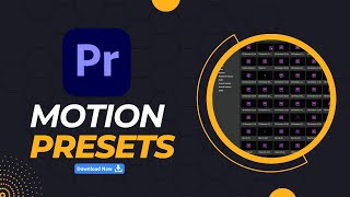 Motion Presets Free Download  Premiere Pro Presets [upl. by Htide]