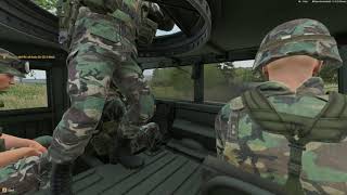 ArmA Reforger new AI can drive now [upl. by Baerman112]