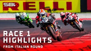 HIGHLIGHTS from the first ever WorldSBK race at Cremona 🔥  2024 ItalianWorldSBK 🇮🇹 [upl. by Korella264]