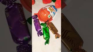 Kinder Joy amp chocolate 🍫🍫shortsfeed youtubeshorts viralshort candy [upl. by Wesla294]