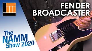 LampM  NAMM 2020 Fender 70th Anniversary Broadcaster [upl. by Hsuk]