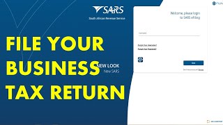 How to submit your 2023 business tax return with SARS Efiling online [upl. by Anjali]