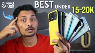 Top 5 Best Phone Under 1500020000  Best Gaming Phone Under 20000🔥February 2024 [upl. by Ennire]