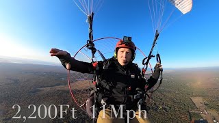 Flying Only The Best Paramotor And Glider [upl. by Adeys632]