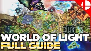 World of Light Character Locations amp Guide  Smash Ultimate [upl. by Kcirde]