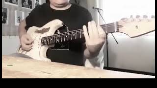 RUDE MOOD by Stevie Ray Vaughan instrumental guitar cover [upl. by Sladen]