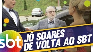 Jô Soares de volta ao SBT [upl. by Hgielah]