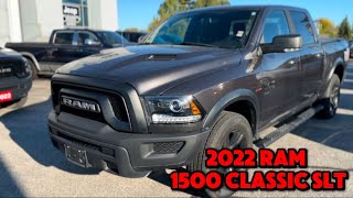 2022 RAM 1500 Classic SLT [upl. by Kcirredal]