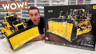 LEGO Technic CAT D11 BULLDOZER is CRAZY COOL [upl. by Ragan]