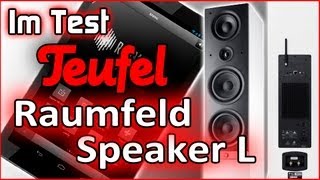 Teufel Raumfeld Speaker L im Test  High End WLANWIFIStreaming Aktiv Lautsprecher Musiksystem [upl. by Nibur]