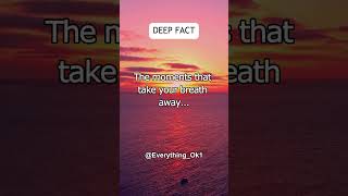 The moments that take your breath away shorts shortvideo facts deepfact [upl. by Anaed]