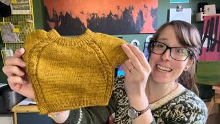 Mauzy Day Knits Podcast Episode 001 Baby Knits and WIPS [upl. by Ardekan739]