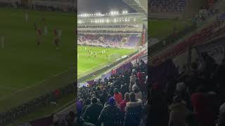 Videoton  Újpest  01  A gól  2024 11 23 [upl. by Einoj]