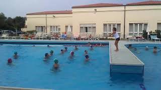 Lezione di acqua gym al villaggio turistico [upl. by Amata]