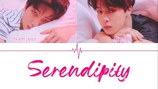 BTS 방탄소년단  SERENDIPITY ORIGINAL DEMO VERSIONColor Coded LyricsHanRomEng가사 [upl. by Androw]