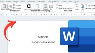 Cómo Mostrar la Barra para Ajustar Márgenes y Sangrías en Word [upl. by Airual134]