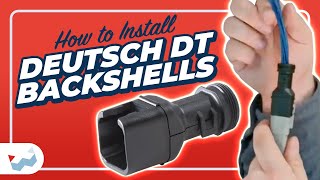 How to Install Deutsch DT Backshells [upl. by Donohue]