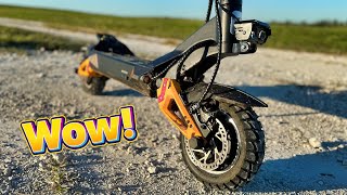 Ausom Gallop Electric Scooter  Fast Cheap and Removable Battery [upl. by Adeys]