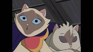 Sagwa the Chinese Siamese Cat  Fraidy CatsThe Tortise and the Cat PBS Master Airing [upl. by Oirevas]