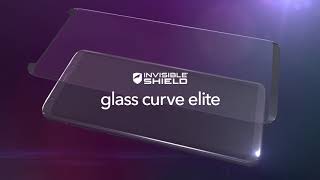 InvisbleShield Glass Curve Elite  Samsung GS9 Full Adhesive Screen Protector [upl. by Troth508]