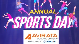 Avirata defence system  annual sports day  SASMOS HET TECHNOLOGY  sports day Pune plant sasmos [upl. by Attenhoj]