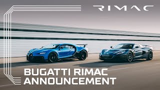 Bugatti Rimac Announcement [upl. by Eiryt555]