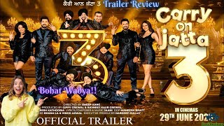 Carry on Jatta 3  Trailer Review in Punjabi [upl. by Zabrine303]