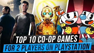 10 Best Coop Games on PlayStation  Online and Split Screen PS Games [upl. by Ellertal489]