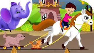 Ride Baby Ride  Nursery Rhyme with Karaoke [upl. by Lipp]