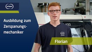 Zerspanungsmechaniker mwd Ausbildung bei Schunk  AzubiInterview  Karriere  Schunk Group [upl. by Rebe]