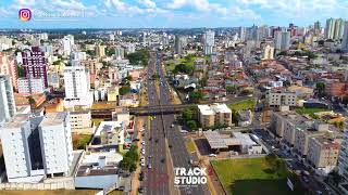 Conheça UBERLÂNDIA  MG cenas aéreas do centro da cidade [upl. by Obnukotalo]