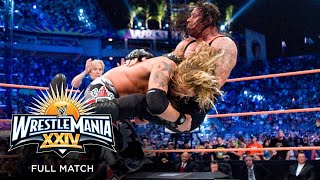 FULL MATCH  Edge vs The Undertaker – World Heavyweight Championship Match WrestleMania XXIV [upl. by Irem]