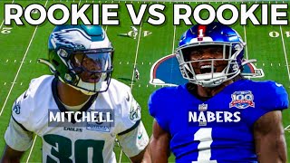 Quinyon Mitchell Vs Malik Nabers Full Matchup  Week 7 NFL Highlights [upl. by Arlen]