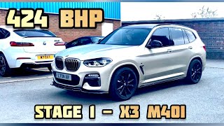 I REMAPPED MY BMW X3M40i  424BHP amp NOW QUICKER THAN A X3M [upl. by Suzy]