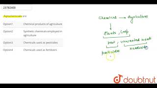 Agrochemicals are  12  MICROBES IN HUMAN WELFARE  BIOLOGY  DINESH PUBLICATION  Doubtnut [upl. by Reedy]