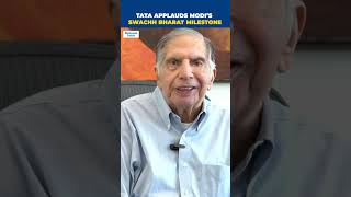 Ratan Tata Congratulates PM Modi For Completing 10YearsOfSwachhBharat Highlights The Impact [upl. by Akimahc]