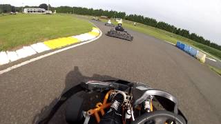 Ancaster Karting Round 5 race 1 part 1 [upl. by Robb]