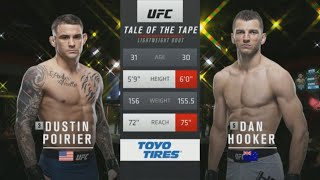 Dustin Poirier vs Dan Hooker  FULL FIGHT HIGHLIGHTS [upl. by Hsetirp426]