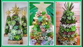 Hermosos pinitos navideños minis 🎄 Decoración para casa 🏡 o como centros de mesa en fiestas 🥳 [upl. by Ferguson]