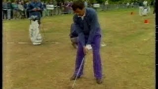 Seve Ballesteros3rd round Dunhill British MastersWoburn1991 [upl. by Frohne371]