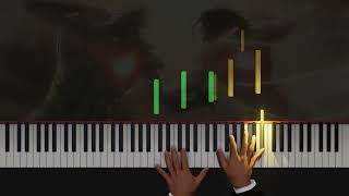 YouSeeBIGGIRL  Apple Seed  Attack on Titan  Animenz Piano Transciption [upl. by Nerval205]